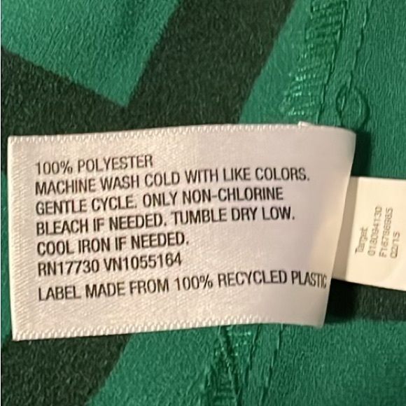 Merona plaided, long sleeves tunic dress, size XL - Picture 9 of 10